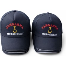 Çukurova Ütü Jandarma Asayiş Motosiklet Yazlık Şapkası Ayarlanabilir