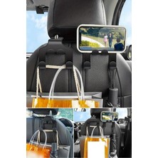 Kitchen Dream Oto Koltuk Arkası Düzenleyici Organizer Askılıklı Telefon Tablet Tutucu Araç Içi Kanca Askı