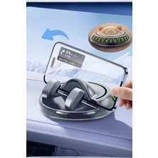 Kitchen Dream 360 Dönebilen Numaratörlü Araç Içi Premium Telefon Tutucu Yapışkanlı Araba Telefon Tutacağı