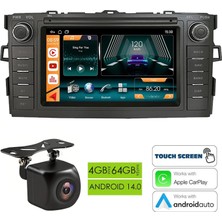 Fimex NAV-9913 Tablet Multimedya Android 7 Inç 4+64GB 4 Çekirdek Toyota Auris 2008-2011