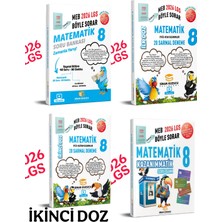8.sınıf Matematik-Kazanımmatik Soru Bankası ve Matematik Ilk-Ikinci Doz Deneme 4'lü Seti Sinan Kuzucu