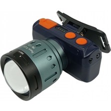 Hobimtek WT-719 4200 Lümen Şarjlı Kafa Lambası Hareket Sensörlü Şarj Göstergeli GT100 LED Zoom Waterproof Kafa Feneri