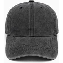 Aydın Şapkacınız Unisex Yıkanmış Eskitme Şapka %100 Pamuk Ayarlanabilir Vintage Baseball Cap