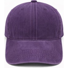 Aydın Şapkacınız Unisex Yıkanmış Eskitme Şapka %100 Pamuk Ayarlanabilir Vintage Baseball Cap