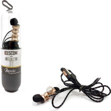 Escom Egm-8 Kablolu Kulakiçi Kulaklık Mikrofonlu 3.5mm