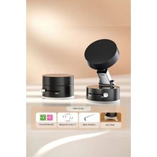 Kitchen Dream 360 Dönebilen Araç Içi Telefon Tutucu Vakumlu Magsafe Destekli Masa Üstü Katlanabilir Telefon Tutucu