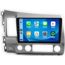 Maitech DEQ12058 Honda Civic Fd6 2006-2012 4+64GB Carplay Android Multimedya Teyp