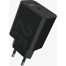 Linktech T460E Strong Çevre Dostu Pd Dual Port 25W Yüksek Hızlı Şarj Başlığı Beyaz