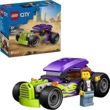 60485 LEGO City Hot Rod 81 Parça +5 Yaş