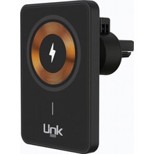 Linktech W517 Araç Içi 15W Wireless Şarj Aleti & Telefon Tutacağı