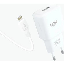 Linktech  T442E Strong Çevre Dostu 2.1A Lightning Kablolu Şarj Aleti    T442E Strong Çevre Dostu 2.1A Lightning Kablolu Şarj Aleti