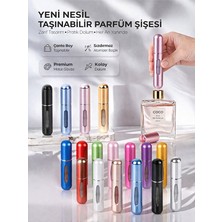 Synee 1 Adet 5 ml Doldurulabilir Parfüm Şişesi Atomizer | Seyahat Boy Cep Parfüm Şişesi, Taşınabilir Sprey, Sızdırmaz Mini Parfüm Kabı