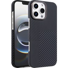Kordify Newface Apple iPhone 16 Pro Max Vega Magsafe Uyumlu Kapak | Karbon Desenli & Darbe Korumalı Premium Tasarım
