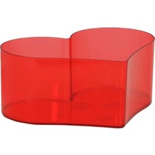 Serinova Kalp Arajman Saksı 1,7 Lt Kırmızı