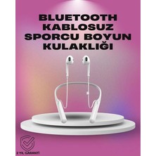 Elektronikçim Uzun Pil Ömürlü Kablosuz Kulaklık – Boyun Askılı, 100 Saat Kullanım