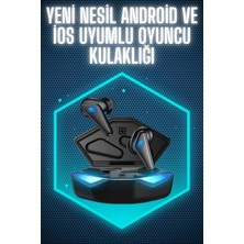 Elektronikçim Wireless Gaming Kulaklık Mikrofonlu Bluetooth Oyuncu Kulaklığı
