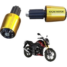 Özerdem Kuba Terra 125 -Uyumluürün- Gidon Topuzu Gold Takım