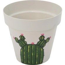 Serinova Desenli Seperatörlü Saksı No:3