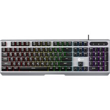 Fantastik Store Lenovo Lecoo KB121 Q Trk Usb+Makro Tuşlu Mekanik Hisli Rainbow Efektli Gaming Klavye