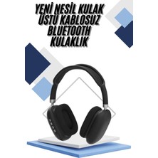 Elektronikçim Yeni Nesil Bluetooth Kulaklık Kulak Üstü Anc Özelliği Yüksek Ses Kaliteli