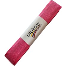 Kadife Efektli Kurdele 2.5 cm 5 Metre Fuşya Renk ( Ulutaş Marka )