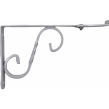 Fantastik Store Ayarlı Ferforje Raf Altı No:2 Beyaz 20X15