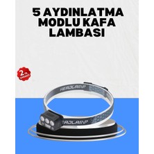 Elektronikçim Gece Koşusu Için LED Kafa Lambası El Sensörlü
