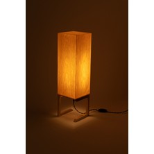 Sade Wooden Lamp Atelier Tuli Çam Ahşap Abajur