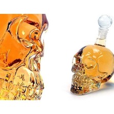 Elektronikçim Crystal Head Kuru Kafa Cam Şişe 350 ml