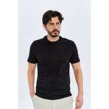 Süvari O Yaka Basic T-Shirt TS1014000475 Siyah