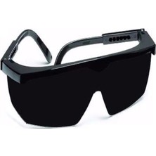 Elektronikçim Korumalı Laboratuvar Gözlüğü Siyah / Çapak Gözlüğü