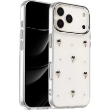 Newface Apple iPhone 17 Pro Max Fiyonk Desenli Kapak - Desen 1