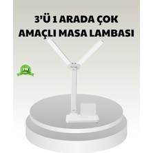 Buğlem Event LED Işıklı Masa Lambası – Göz Yormayan Kısılabilir ve Esnek Başlıklı - LG002W-7L8ZU2