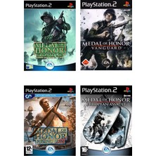 SONY Playstatıon 2 - Medal Of Honor Serisi 4 Oyunluk Set - Sadece Çipli Cihazlar Için!