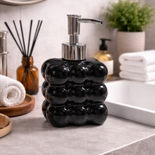 Vizka Kare Sıvı Sabunluk ,üzüm Modeli Cam Sabunluk , 300ML