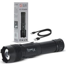 Elektronikçim 7 Mod Tx6 Powerbank El Feneri WT-624