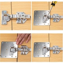 Elektronikçim Paslanmaz Çelik Menteşe Onarım Plakası