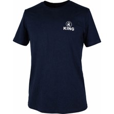 Trender 26Y595000003 Lacivert Erkek T-Shirt King O Yaka