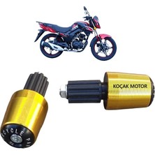 Özerdem Arora AR06 50CC -Uyumluürün- Gidon Topuzu Gold Takım