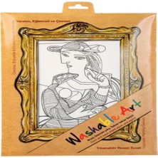 K-Yonlineticaretdy Funny Mat -  Pıcasso Seated Woman 25 x 35 cm
