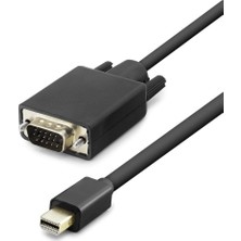 Elektronikçim Dısplay Mını To VGA Kablo 1.8m Siyah HDX7802