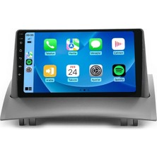 Maitech OLED254052 Renault Megane 2 2002-2009 6+64GB QLED Ekran  Android Multimedya YENİ YASAYA UYGUN