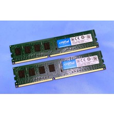 8gb Kit (2 x 4gb) Crucial CT51264BD160B.C16FPD2 PC3L-12800U Ddr3 Computer Memory