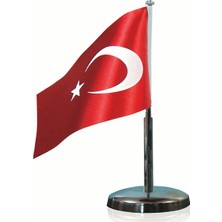 Kitabevimden Vatan Bayrak Direği Tekli Nikel VT301 ( 4 Adet )