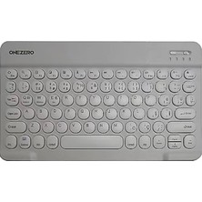 Elektronikçim ZR455 Beyaz Bluethooth Klavye