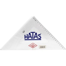 Kitabevimden Hatas Öğrenci Gönyesi 45 Derece Plastik 32 cm 0800-20 Li Paket-20-Lı-Pkt