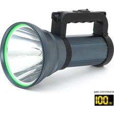 Elektronikçim 200W Güçlü Şarjlı El Feneri Projektör WT-411