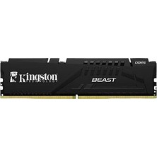 Fantastik Store Kıngston Beast 32GB Ddr5 5600MHZ Soğutuculu CL36 Gaming Pc Ram KF556C36BBE-32TR