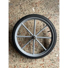 Elektronikçim Seyyar Tezgah / Araba Tekerleği 65 cm - Borulu Jant (Jant Boyu:50 Cm)