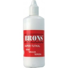 Kitabevimden Brons Tutkal 50 gr Beyaz BR-407 ( 24 Adet  )